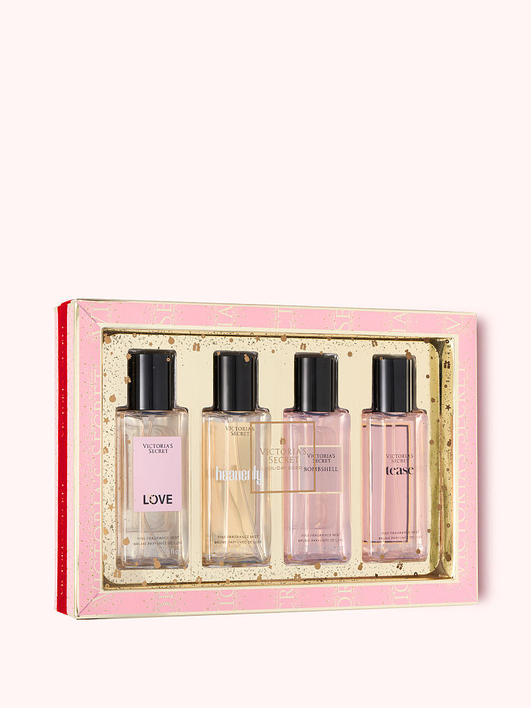VICTORIA'S SECRET Best of Fine Fragrance Mist Gift Set - Classy & Unique