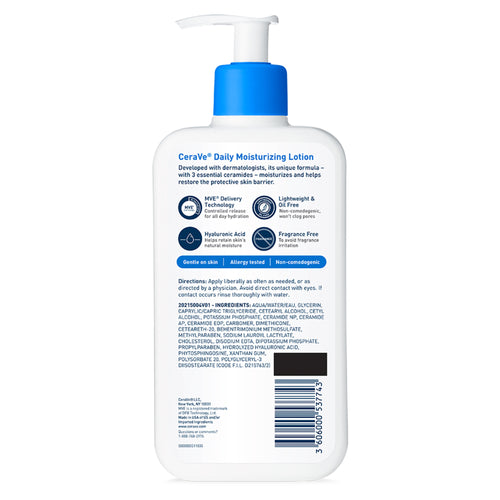 CeraVe Daily Moisturizing Lotion for Normal to Dry Skin, 12 oz. - Classy & Unique