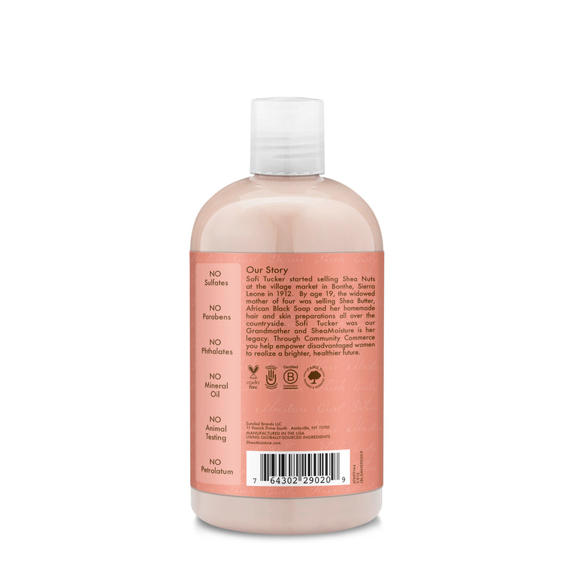 SheaMoisture Curl and Shine Coconut Shampoo Paraben Free for Curly Hair, 13 oz - Classy & Unique
