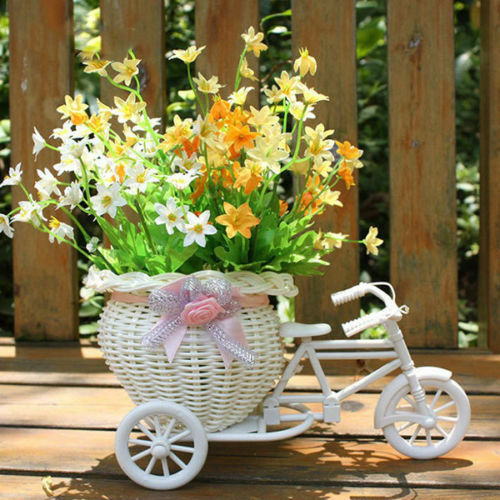 Bicycle Decorative Flower Basket - Classy & Unique
