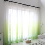 Gradient color window tulle curtains - Classy & Unique