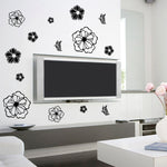 Butterfly Pattern Wall Stickers - Classy & Unique